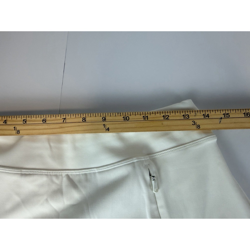 RLX Ralph Lauren Women's White Athletic Skort Zip Pockets Sz S - Picture 4 of 9